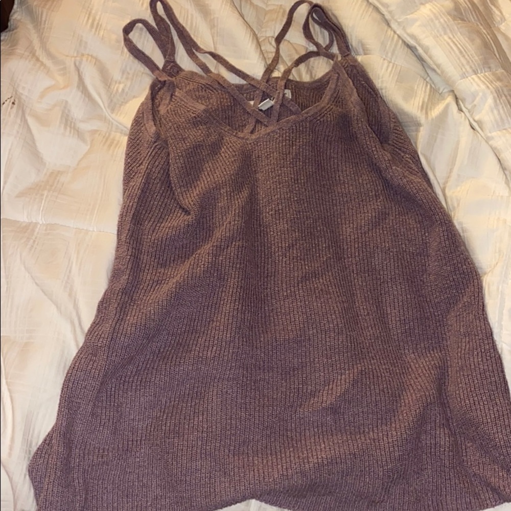 American Eagle purple tank